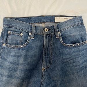 Rag & bone Crop Jeans Hyfielt Eyelet